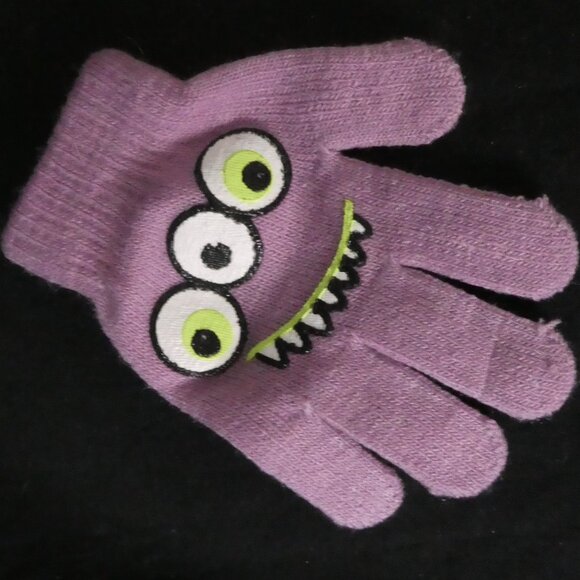 Funny Expression Design Gloves For Toddlers - Picture 2 of 5